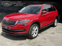 Used Skoda Kodiaq SE L 150 HP (110 kW) 2018 Red SUV