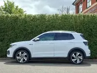 Used VW T-Cross R-line 110 HP (80 kW) 2023 White SUV