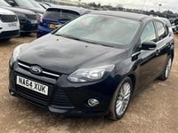 Used Ford Focus Zetec 125 HP (91 kW) 2014 Black Hatchback