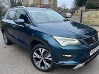 Used Seat Ateca SE Technology 115 HP (84 kW) 2019 Blue SUV
