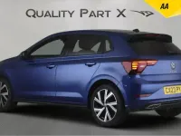 Used VW Polo R-line 95 HP (69 kW) 2023 Blue Hatchback