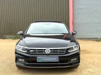 Used VW Passat R-line 150 HP (110 kW) 2018 Black Sedan