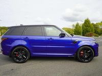 Used Land Rover Range Rover Sport SVR 575 HP (422 kW) 2021 Blue SUV
