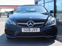 Second-hand Mercedes E200 AMG line 184 CP (135 kW) 2016 Negru Cabrio