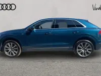 Used Audi Q8 S-Line 281 HP (206 kW) 2021 Blue SUV