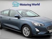 Used Ford Focus Titanium 125 HP (91 kW) 2020 Blue Hatchback