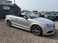 Usado Audi A3 Cabriolet S-Line 2014 Gris Descapotable