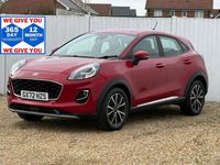 Used Ford Puma Titanium 125 HP (91 kW) 2022 Red Hatchback