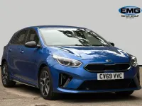 Used Kia Ceed GT-Line 2020 Blue Hatchback
