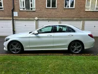 Used Mercedes C200 AMG line 184 HP (135 kW) 2014 White Sedan