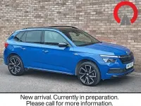 Used Skoda Kamiq Monte Carlo 150 HP (110 kW) 2021 Blue SUV
