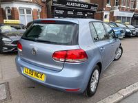 Used VW Golf VI S 2009 Blue Hatchback