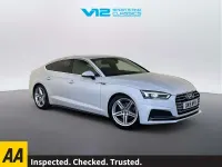Used Audi A5 S-Line 190 HP (139 kW) 2018 White Coupe
