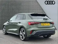 Used Audi A3 Black Edition 150 HP (110 kW) 2025 Green Hatchback