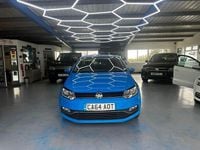 Begagnad VW Polo SE 2014 Blå Halvkombi