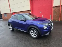 Used Nissan Juke N-Connecta 114 HP (83 kW) 2022 Blue SUV