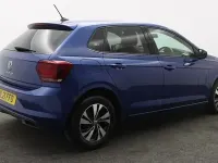 Usado VW Polo Match 95 HP (69 kW) 2021 Azul Citadino