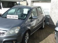 used Vauxhall Zafira 1.8i Design 5dr