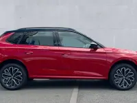 New Skoda Kamiq Design Edition 116 HP (85 kW) 2026 Velvet red metallic black magic pearl effect SUV