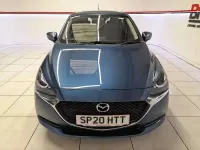 Used Mazda 2 75 HP (55 kW) 2020 Blue Hatchback