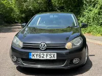 Used VW Golf VII GT 2012 Black Hatchback