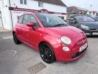 Used Fiat 500 85 HP (62 kW) 2012 Red Hatchback