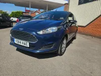Used Ford Fiesta Studio 82 HP (60 kW) 2014 Blue Hatchback