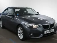 Used BMW 218 Sport Line 143 HP (105 kW) 2015 Grey Coupe