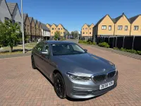 Begagnad BMW 520 2018 Blå Sedan