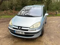 Używany Peugeot 807 2005 Srebrny Minivan