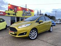 Used Ford Fiesta Titanium 2016 Yellow Hatchback