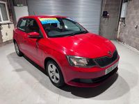 Used Skoda Fabia SE 90 HP (66 kW) 2016 Red Hatchback