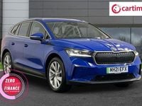 Used Skoda Enyaq iV ecoSuite 131 kW (179 HP) 2021 Blue SUV