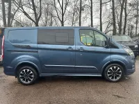 Used Ford Transit Custom Sport 185 HP (136 kW) 2019 Blue Van