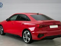 Used Audi A3 Black Edition 150 HP (110 kW) 2023 Red Sedan