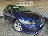 Used VW Golf VII S 115 HP (84 kW) 2021 Blue Hatchback