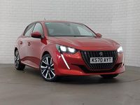 Used Peugeot 208 Allure 100 HP (73 kW) 2020 Red Hatchback