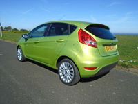 Used Ford Fiesta Titanium 2009 Green Hatchback