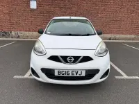 Begagnad Nissan Micra Visia 2016 Vit Halvkombi