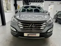 Used Hyundai Santa Fe Premium 2015 Silver SUV