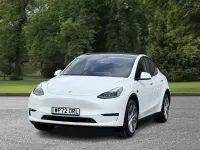 Begagnad Tesla Model Y Long Range AWD 378 kW (514 HK) 2022 Vit SUV