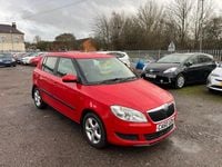 Used Skoda Fabia SE 105 HP (77 kW) 2010 Red Hatchback