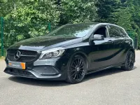 Used Mercedes A180 AMG line 109 HP (80 kW) 2017 Black Hatchback