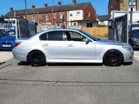 Used BMW 520 M Sport 177 HP (130 kW) 2009 Silver Sedan