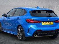Used BMW 118 M Sport 134 HP (98 kW) 2021 Blue Hatchback
