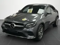 Begagnad Mercedes GLC220 AMG line 2018 Grå Sportkupé