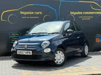 Used Fiat 500 Pop 69 HP (50 kW) 2017 Blue Hatchback