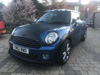Begagnad Mini Cooper Hatch 2012 Blå Halvkombi