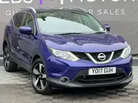 Used Nissan Qashqai N-Connecta 2017 Blue SUV