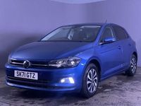 Usado VW Polo Active 95 HP (69 kW) 2021 Azul Citadino